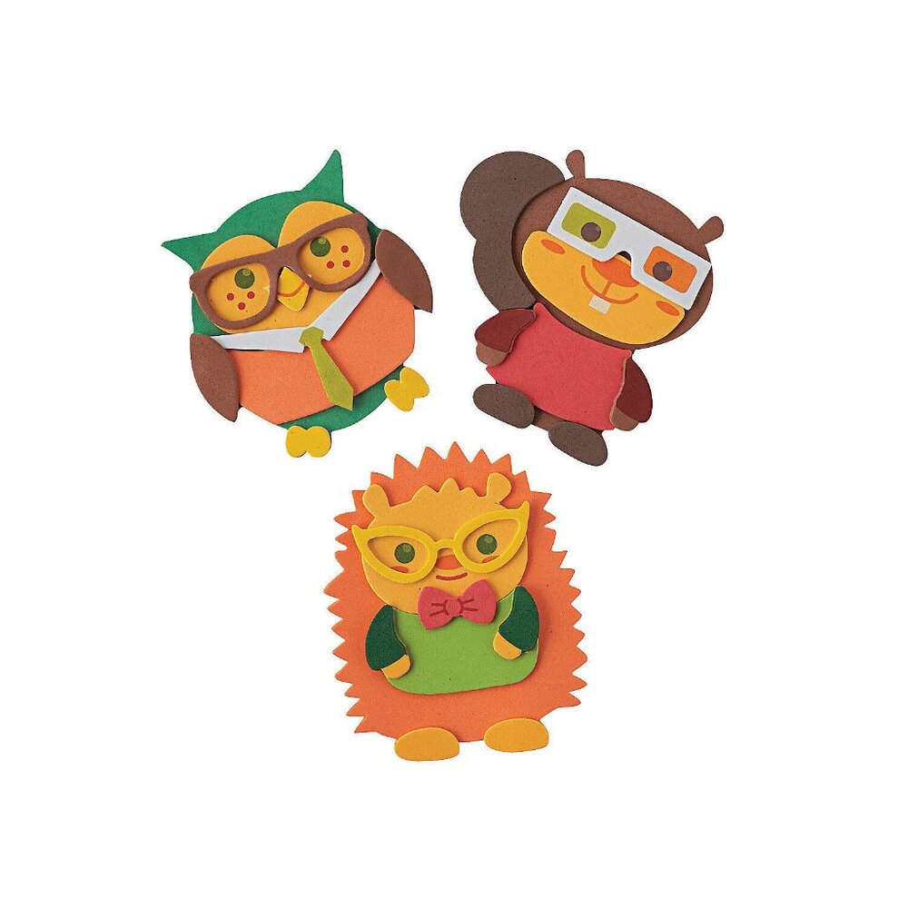 DIY Craft Kit: Foam Nerdy fall Critter